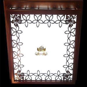 Đèn ốp trần gỗ 2011