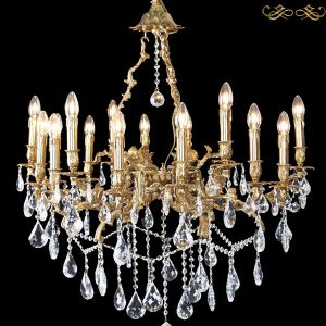 Đèn chùm đồng FD-0687-12+6