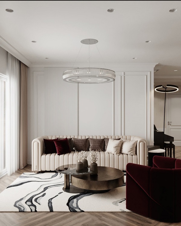 Sofa ghế đơn thường là lựa chọn phổ biến cho căn hộ nhỏ hoặc không gian phòng khách hạn chế