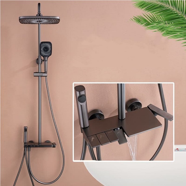 Những tính năng và chức năng linh hoạt đa dạng của sen cây phím đàn có thể tạo ra trải nghiệm tắm đầy thú vị, thư giãn