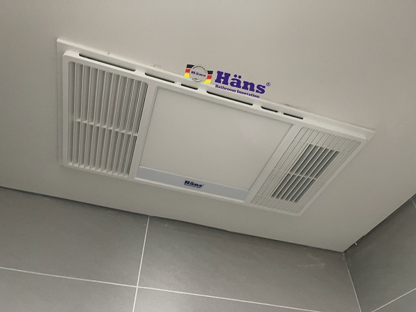 Với cơ chế phân bổ gió từ trần nhà xuống, quạt âm trần đa năng có khả năng làm mát đồng đều cho toàn bộ không gian