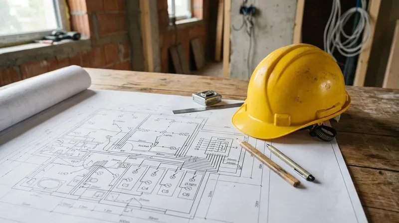 Người xây nhà lần đầu cần biết điều này về điện nước: Tầm quan trọng của bản vẽ thiết kế