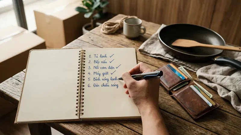 Nên ưu tiên mua thiết bị điện nào trước khi mới chuyển nhà?